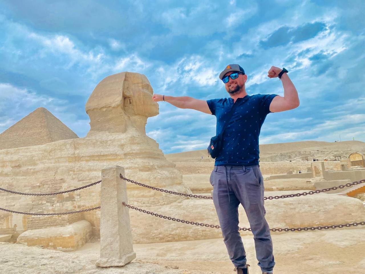 Horus Pyramids Inn Kafrat al Jabal Exterior photo