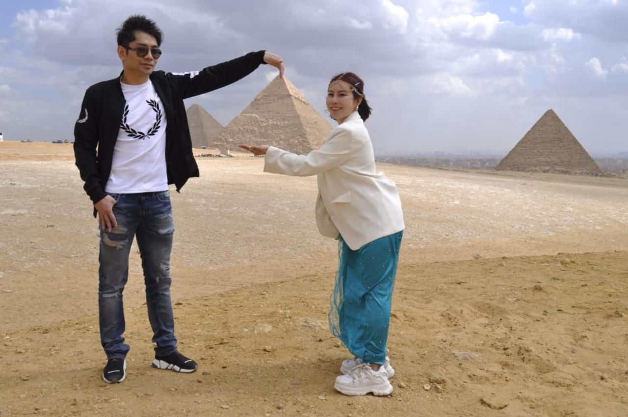 Horus Pyramids Inn Kafrat al Jabal Exterior photo