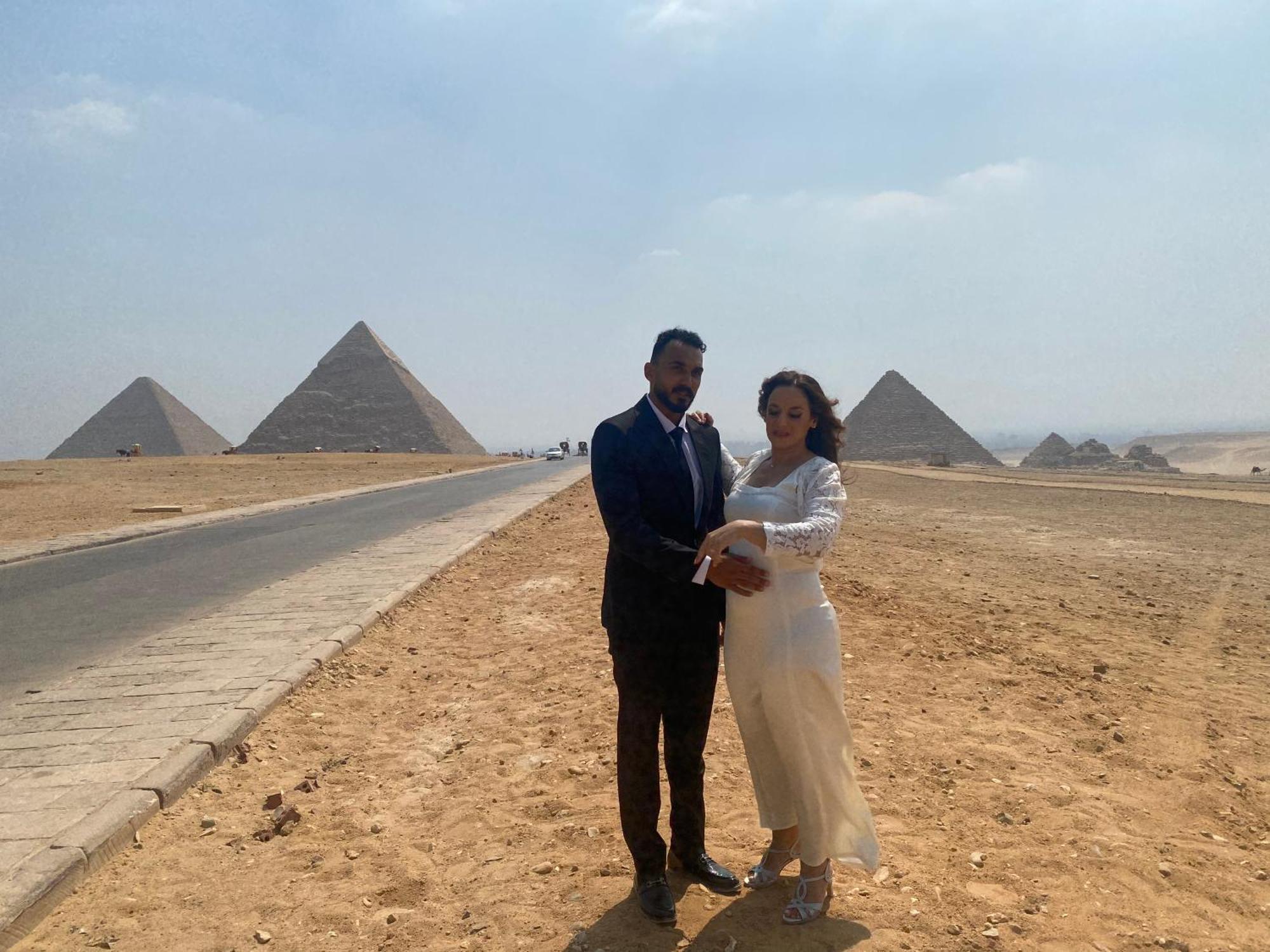 Horus Pyramids Inn Kafrat al Jabal Exterior photo