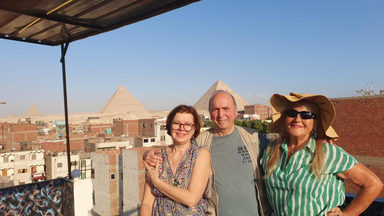 Horus Pyramids Inn Kafrat al Jabal Exterior photo