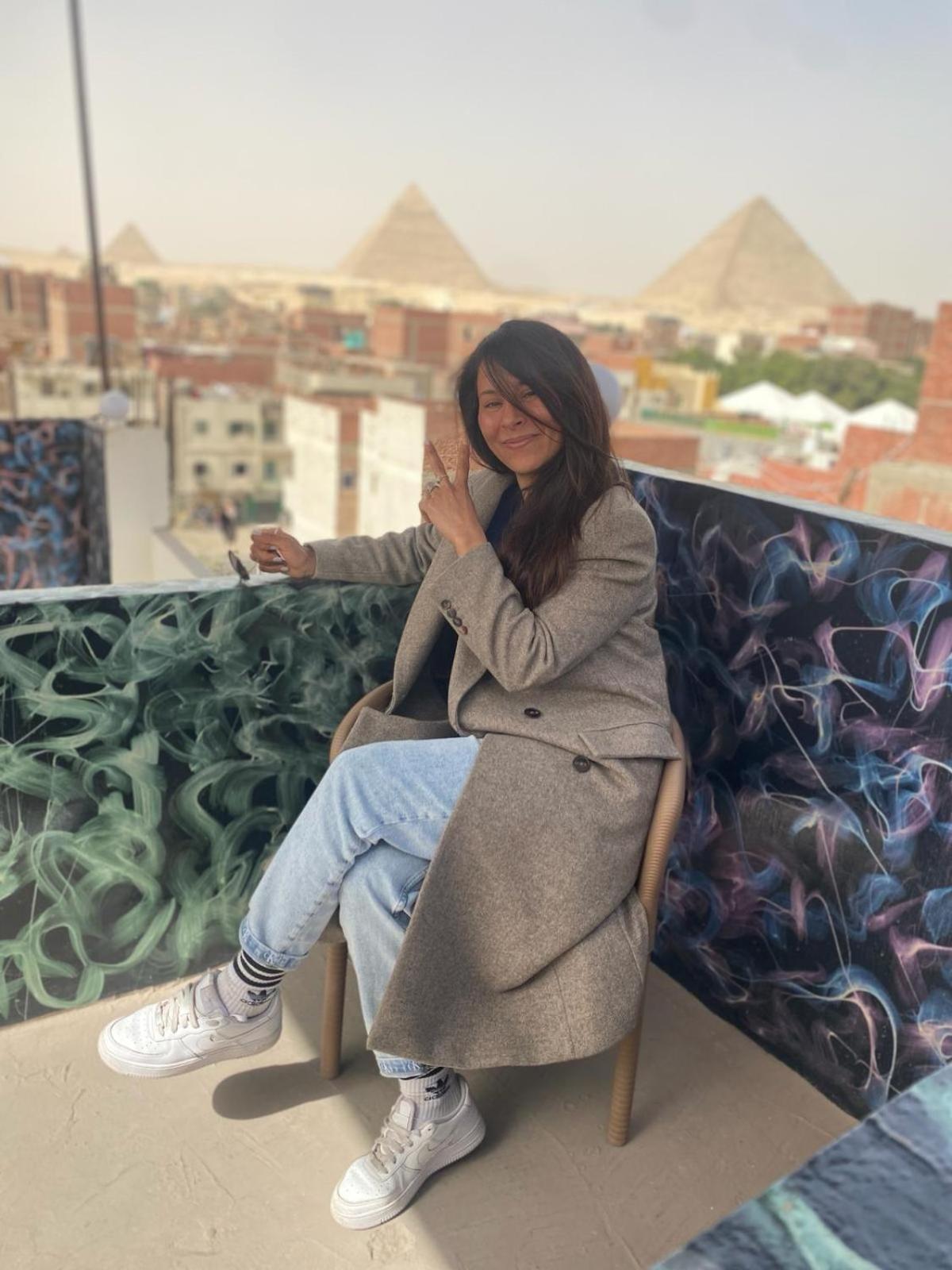 Horus Pyramids Inn Kafrat al Jabal Exterior photo
