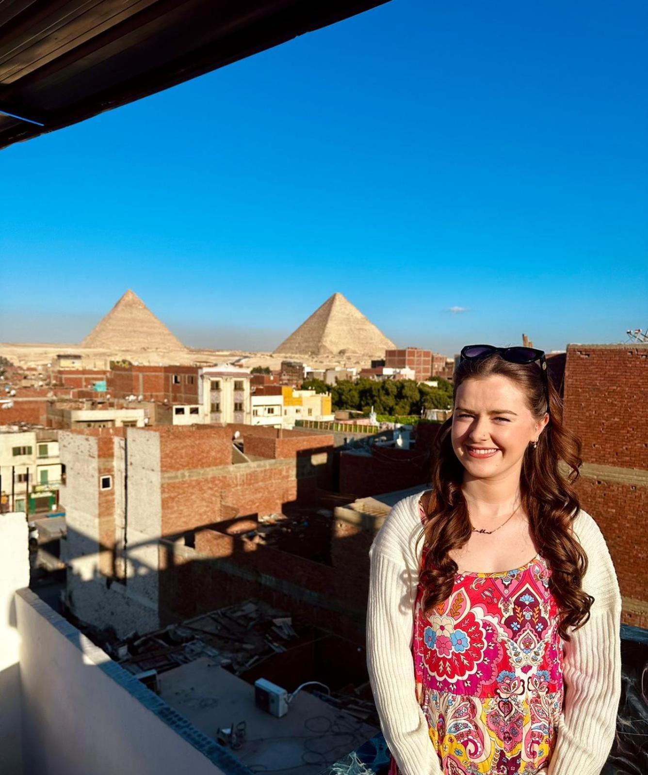 Horus Pyramids Inn Kafrat al Jabal Exterior photo