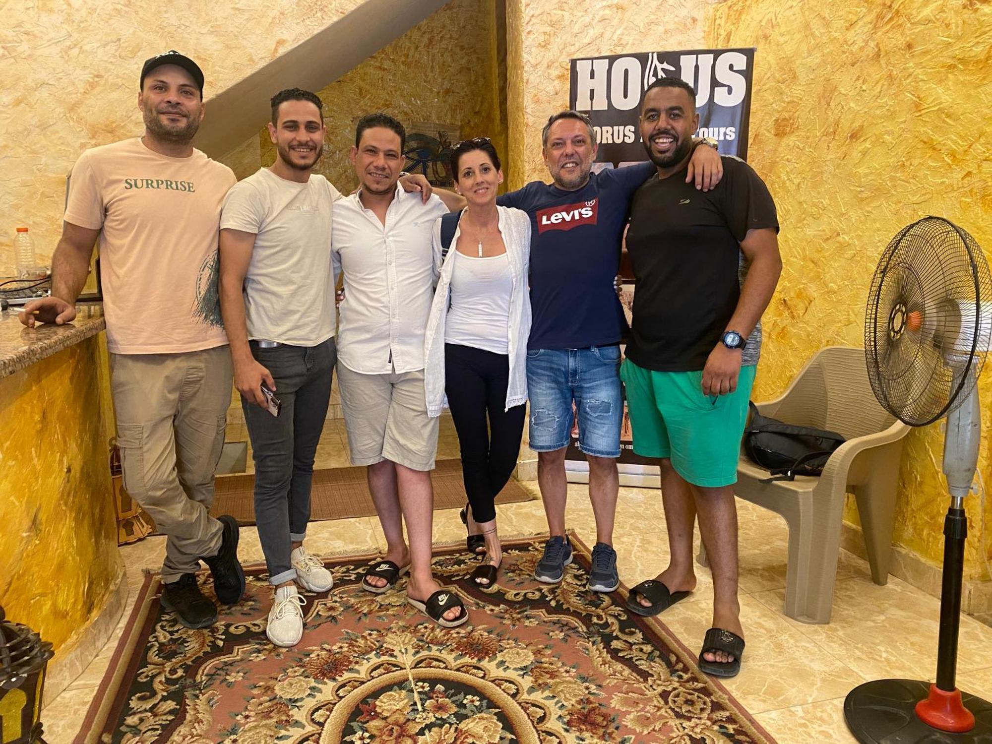 Horus Pyramids Inn Kafrat al Jabal Exterior photo